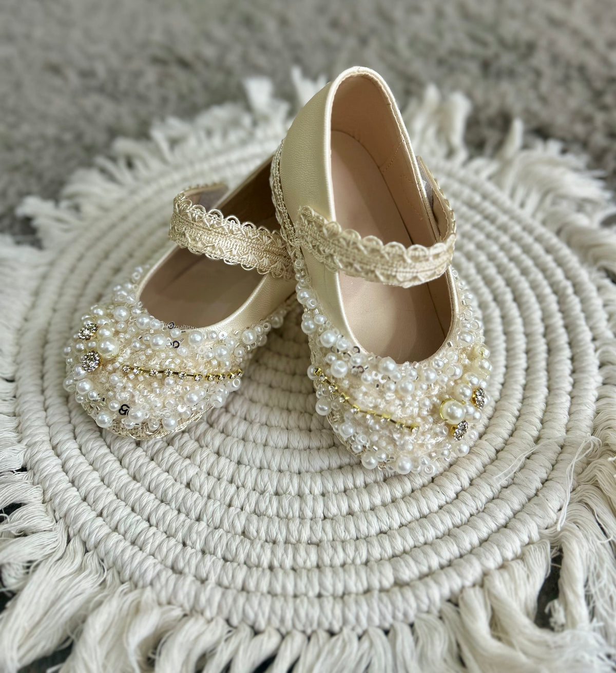 Zapato perlas